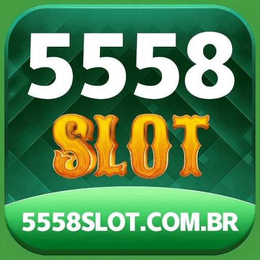 Imagem promocional da 5558SLOT mostrando a plataforma e suas vantagens